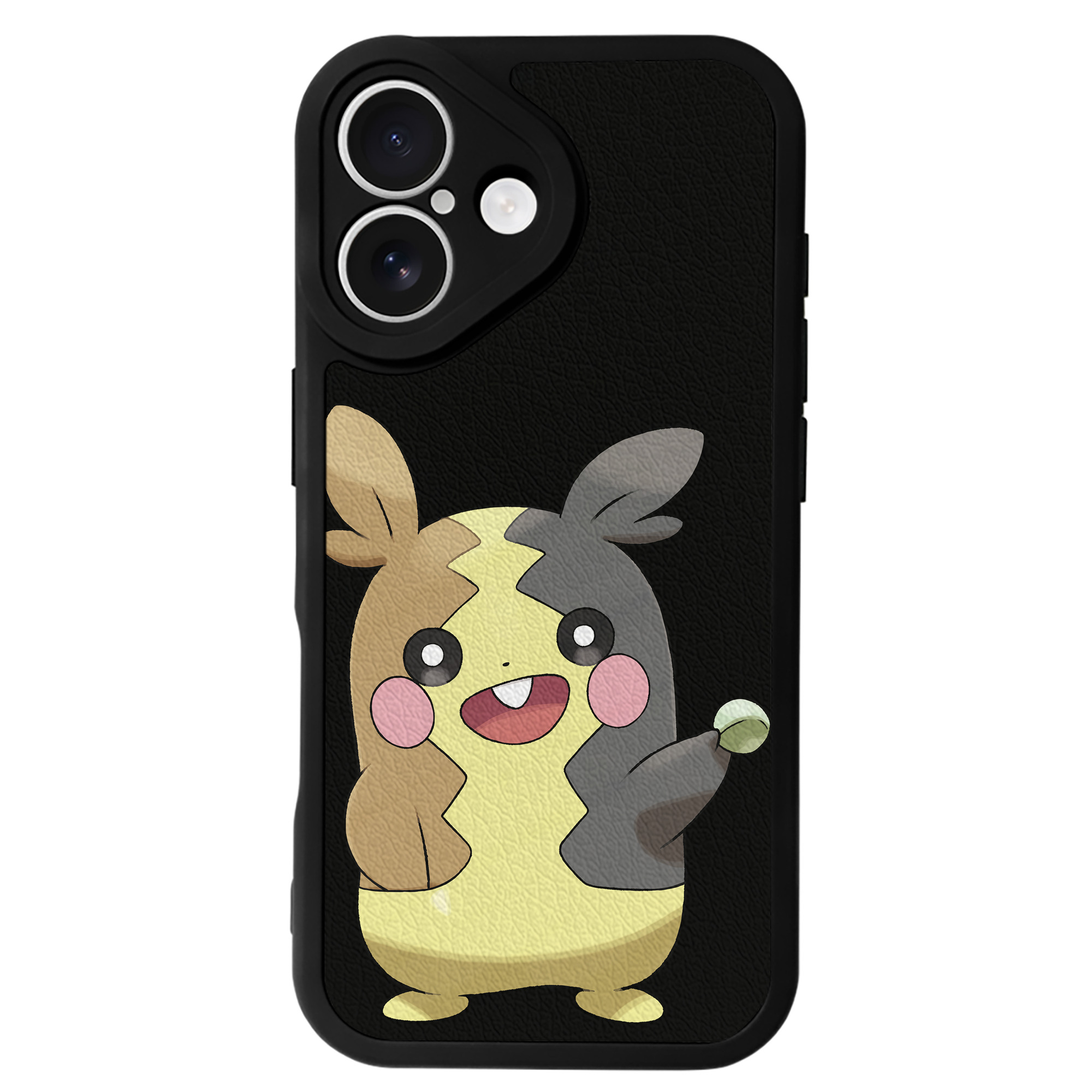 （画像用） ポケットモンスター Pokémon 【iPhone 16シリーズ対応】シリコンスマホケース（レザー調） 材質：シリコン